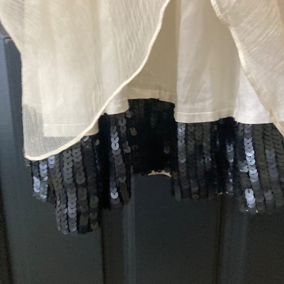 Zara Woman Vintage Slip Dress tulle midi with lace and sequin detail - Picture 4 of 9